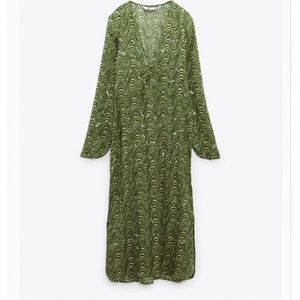 Zara printed dress limited edition